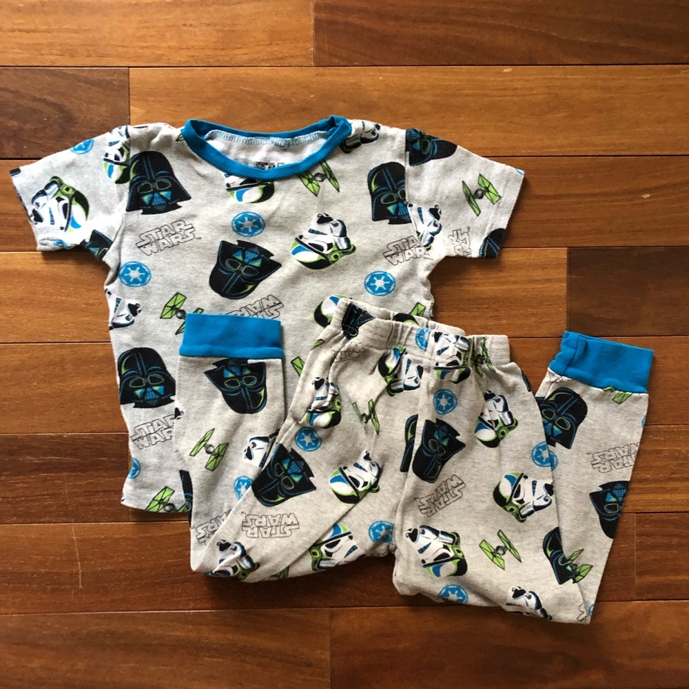 True Star Wars PJs for the Star Wars loving boy!